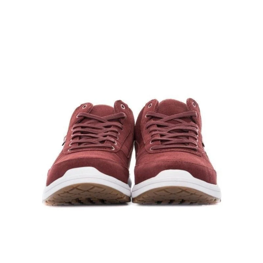 VANS Style 201 (Perf) Madder Brown White UltraCush Mens Size 8